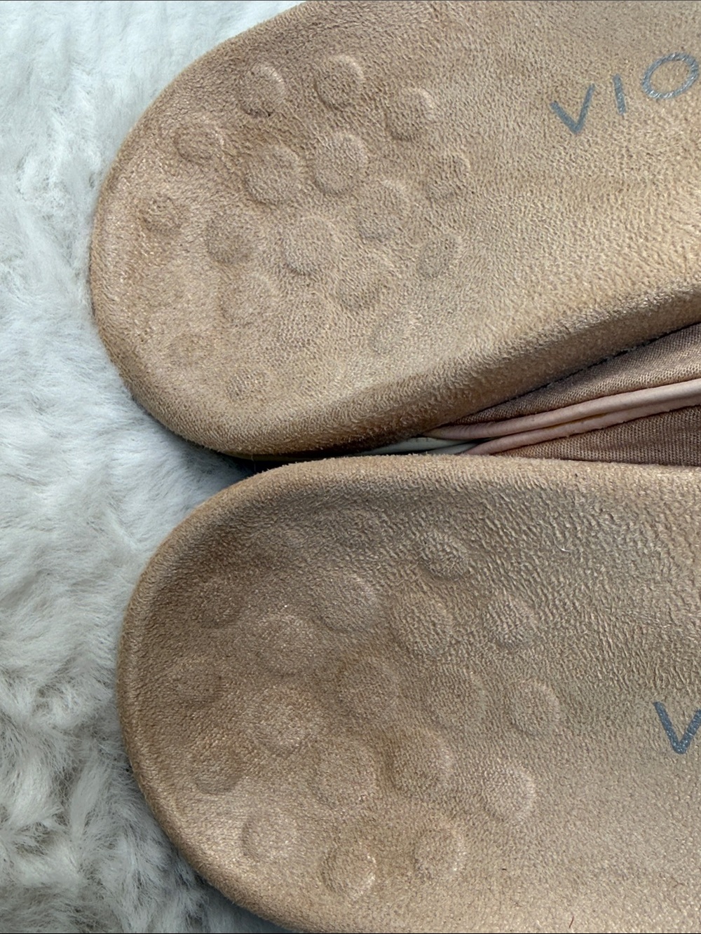 Vionic Dillon Toe‎ Post Sandals US 8.5 EU 40 Patent Leather Blush Pink Flip Flop - Picture 8 of 14